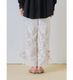 ��WHYTO./�ۥ磻�ȡۥ졼������ӥ͡������ѥ��/lace combination pants