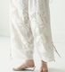 ��WHYTO./�ۥ磻�ȡۥ졼������ӥ͡������ѥ��/lace combination pants