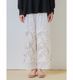 ��WHYTO./�ۥ磻�ȡۥ졼������ӥ͡������ѥ��/lace combination pants