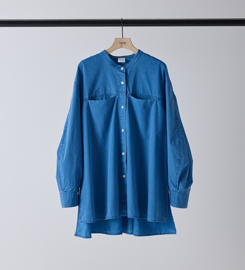 ��YENN/������ۥԥ����ȥ����å��奷���/PIGMENT WASHED SHIRT(Y261-12007)