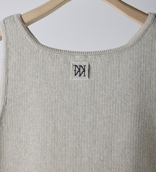 ��YENN/������ۥܡ��ȥͥå��˥åȥ٥���/BOAT NECK KNIT VEST(Y261-91017)
