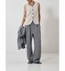 ��YENN/������ۥܡ��ȥͥå��˥åȥ٥���/BOAT NECK KNIT VEST(Y261-91017)
