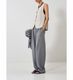 ��YENN/������ۥܡ��ȥͥå��˥åȥ٥���/BOAT NECK KNIT VEST(Y261-91017)