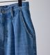 ��YENN/������ۥ졼�������åȥ磻�ɥǥ˥�/LASER CUT WIDE DENIM(Y261-31001)