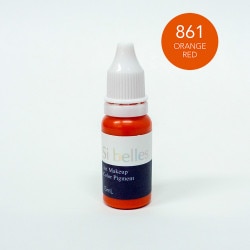 Si belles ���ǡ�861 ORANGE RED��1�� 15mL��
