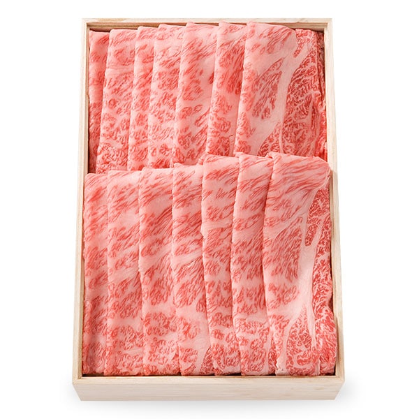 [送料無料](OKSB-120) 黒毛和牛しゃぶしゃぶ用 (肩ロース)　630g　[化粧箱入り]【冷蔵便】