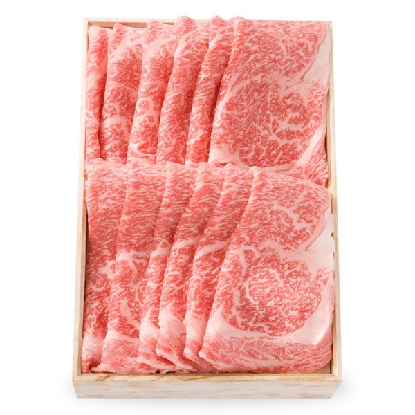 [送料無料](OKSB-150) 黒毛和牛しゃぶしゃぶ用 (ロース)　460g　[化粧箱入り]【冷蔵便】