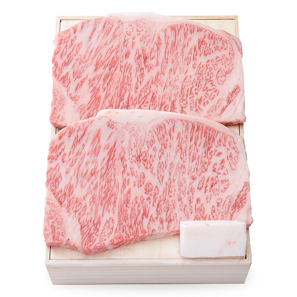 [送料無料]《人形町今半》黒毛和牛ロースステーキ 計400g(200g×2枚)ステーキあまから醤油たれ(250ｇ)付きギフト[化粧箱入り][冷蔵便]