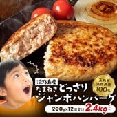 淡路島玉ねぎジャンボハンバーグ 200g×12個　　　＃ハンバーグ200g×12個＃