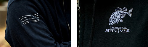 IK-857 IMMORTAL REVIVER HEAVY ZIP HOODIE