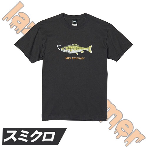 IK-432 レイジースイマーコミックプリントTシャツ