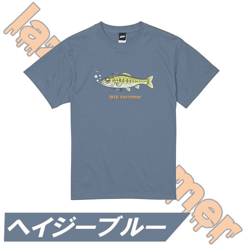 IK-432 レイジースイマーコミックプリントTシャツ