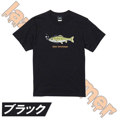 IK-432 レイジースイマーコミックプリントTシャツ