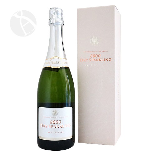陸奥八仙 8000 DRY SPARKLING 2019 化粧箱入 750ml はっせん 八戸酒造