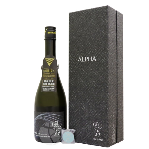 風の森 ALPAH 2K この上なき華 笊籬採り 生酒 720ml 化粧箱入り