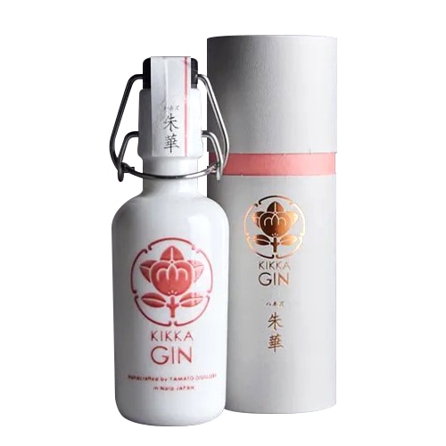 ジン｜ 橘花 KIKKA GIN 朱華 ハネズ 150ml 化粧箱入り 油長酒造