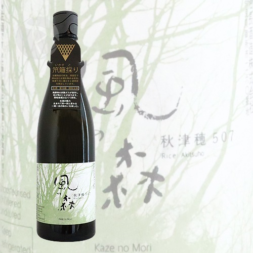 風の森 秋津穂507 笊籬採り 720ml かぜのもり いかきとり 油長酒造