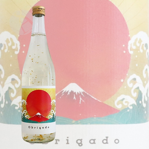 竹の園 金箔純米酒 縁起開運 迎春祝酒 オブリガート 720ml たけのその