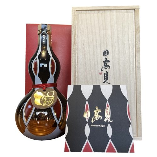 日高見 三年熟成 弥助 斗瓶取り 純米大吟醸 瓢箪ボトル 720ml 木箱入り