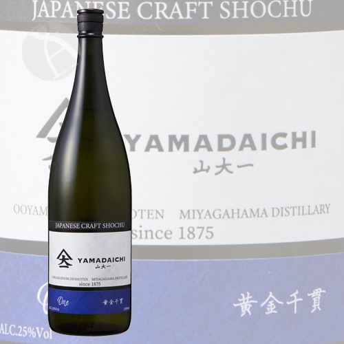 芋焼酎｜ YAMADAICHI 山大一 One 黄金千貫 1800ml やまだいち 大山甚七