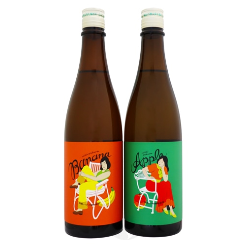 三千櫻 純米吟醸 りんごとバナナ 720ml 2本セット 三千櫻酒造 | 日本酒