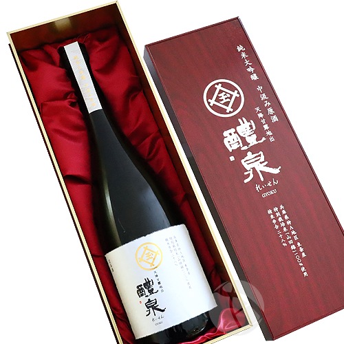 【未開栓】醴泉 れいせん 玉 ぎょく 純米大吟醸 中汲み原酒 日本酒 1500ml 16% 製造年月：2019年11月 木箱あり 10539749 醴泉 正宗 純米大吟醸 中汲み原酒 720ml（日本酒 れいせん 玉泉堂酒造