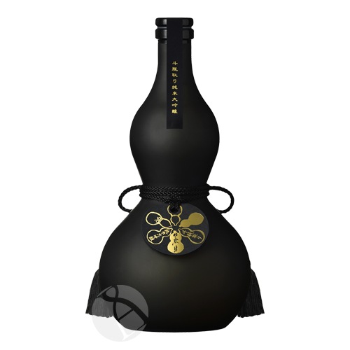 日高見 斗瓶取り 純米大吟醸 黒の瓢箪ボトル 720ml 化粧箱入り ひ