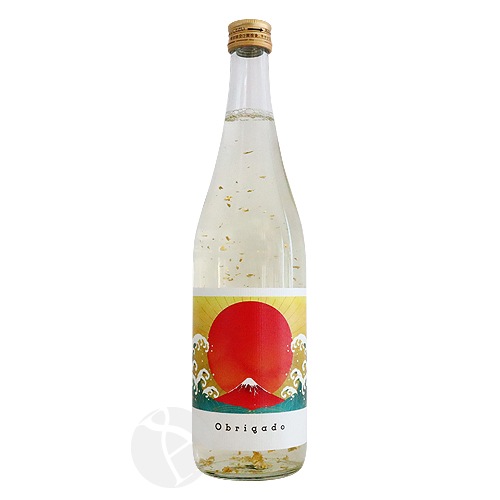 竹の園 金箔純米酒 縁起開運 迎春祝酒 オブリガート 720ml たけのその