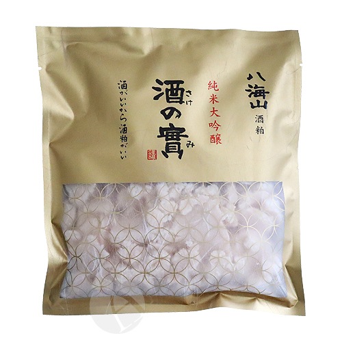 酒粕｜ 八海山 酒の實 純米大吟醸 300g（板粕） はっかいさん さけのみ