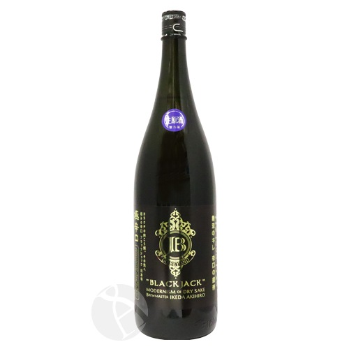 極み辛口 BLACK JACK 日本号 生原酒 黒ラベル 1800ml ブラックジャック