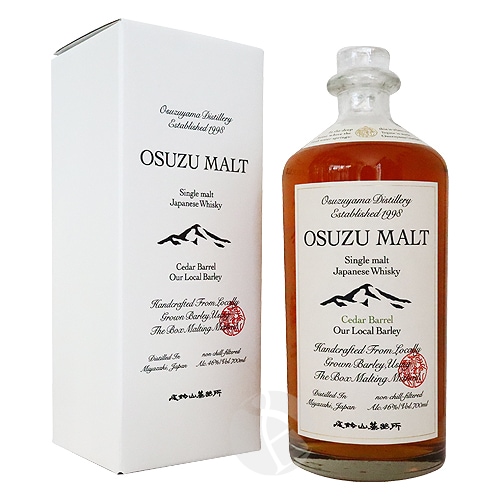 OSUZU MALT Cedar Barrel 700ml 尾鈴モルト杉樽 ウイスキー｜ 尾鈴山 OSUZU MALT Cedar Barrel 尾鈴モルト 杉樽