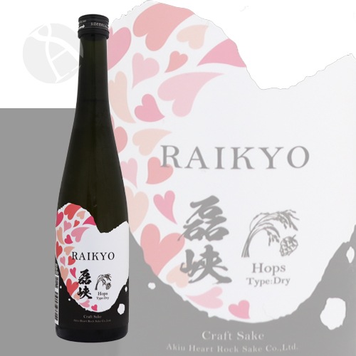 CRAFT SAKE�� ���ݥϡ��ȥ��å����� ���� RAIKYO �ۥå� �����ץɥ饤 500ml �餤���礦  ����եȥ���