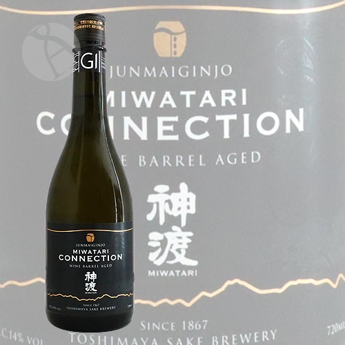 神渡 純米吟醸 ワイン樽貯蔵 720ml MIWATARI CONNECTION みわたり