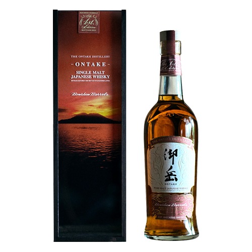 ウイスキー｜ 御岳 THE FIRST EDITION BOURBON BARRELS 700ml 木箱入り