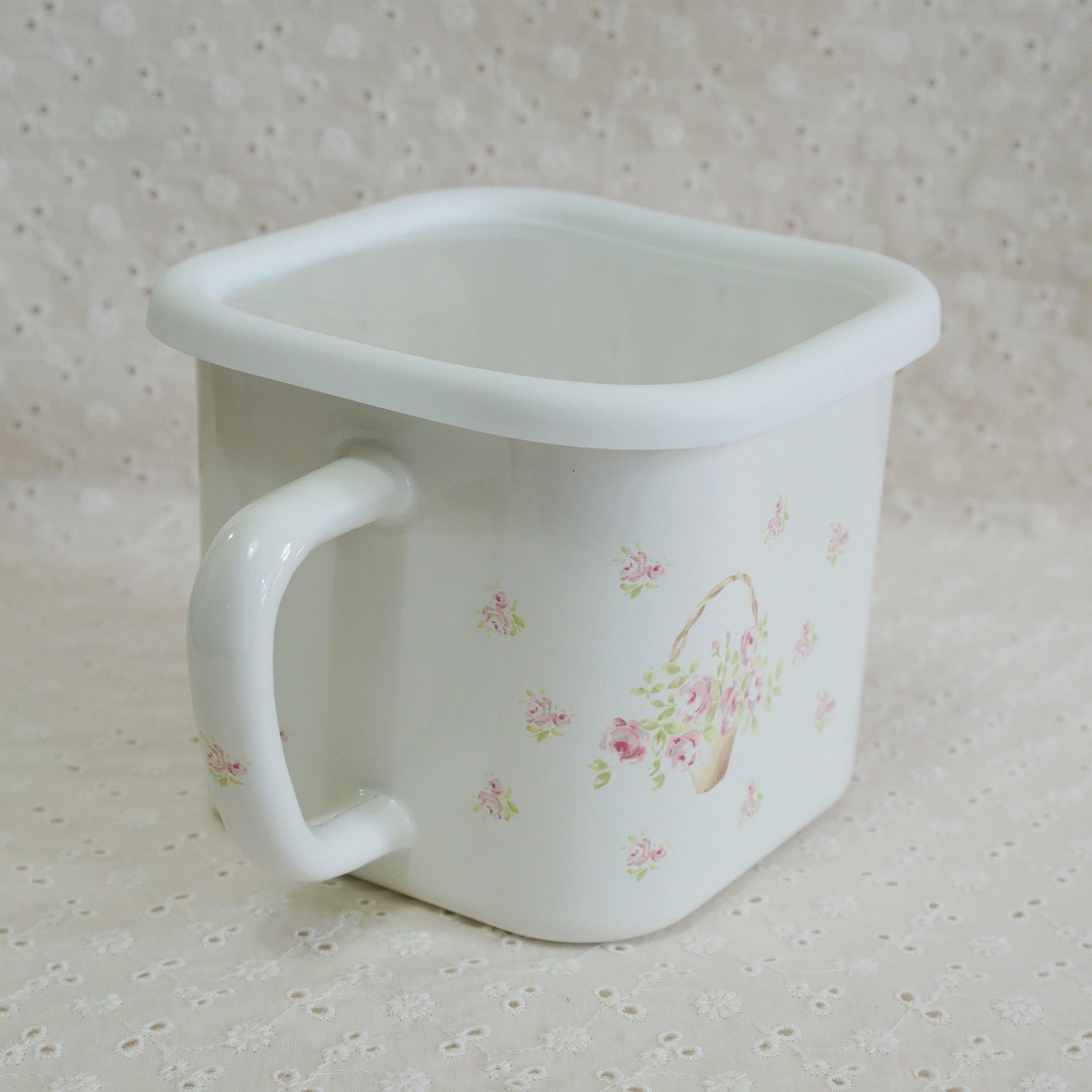 ローズバスケット　マルチスクエアポット