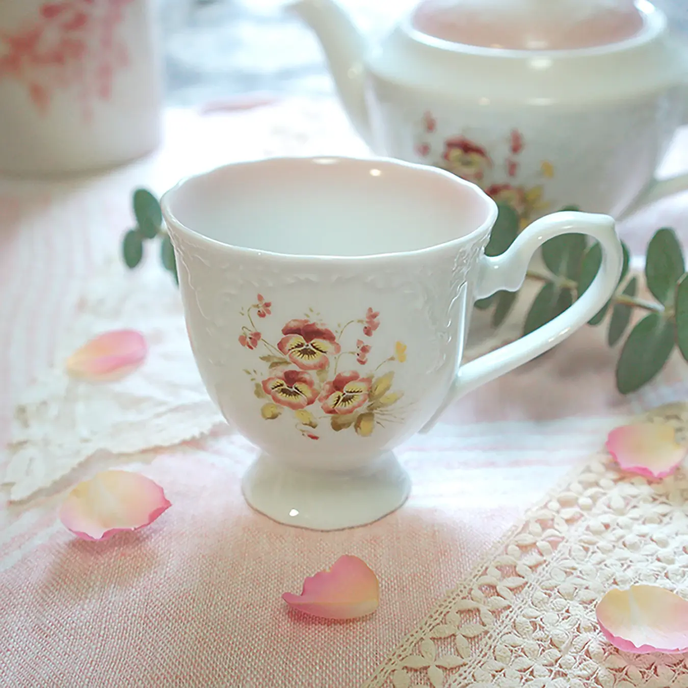 パンジー　マグカップ