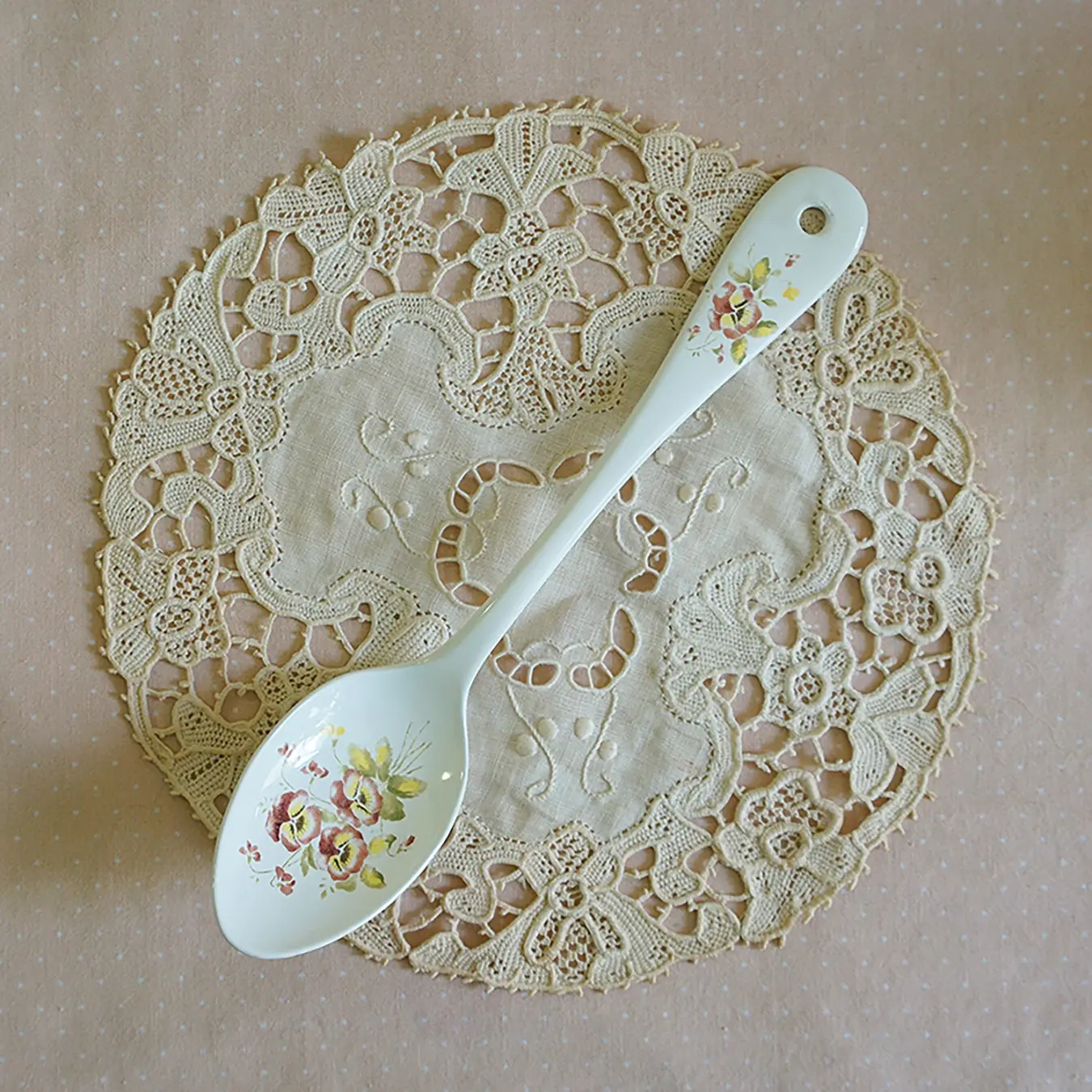 パンジー　デザートスプーン