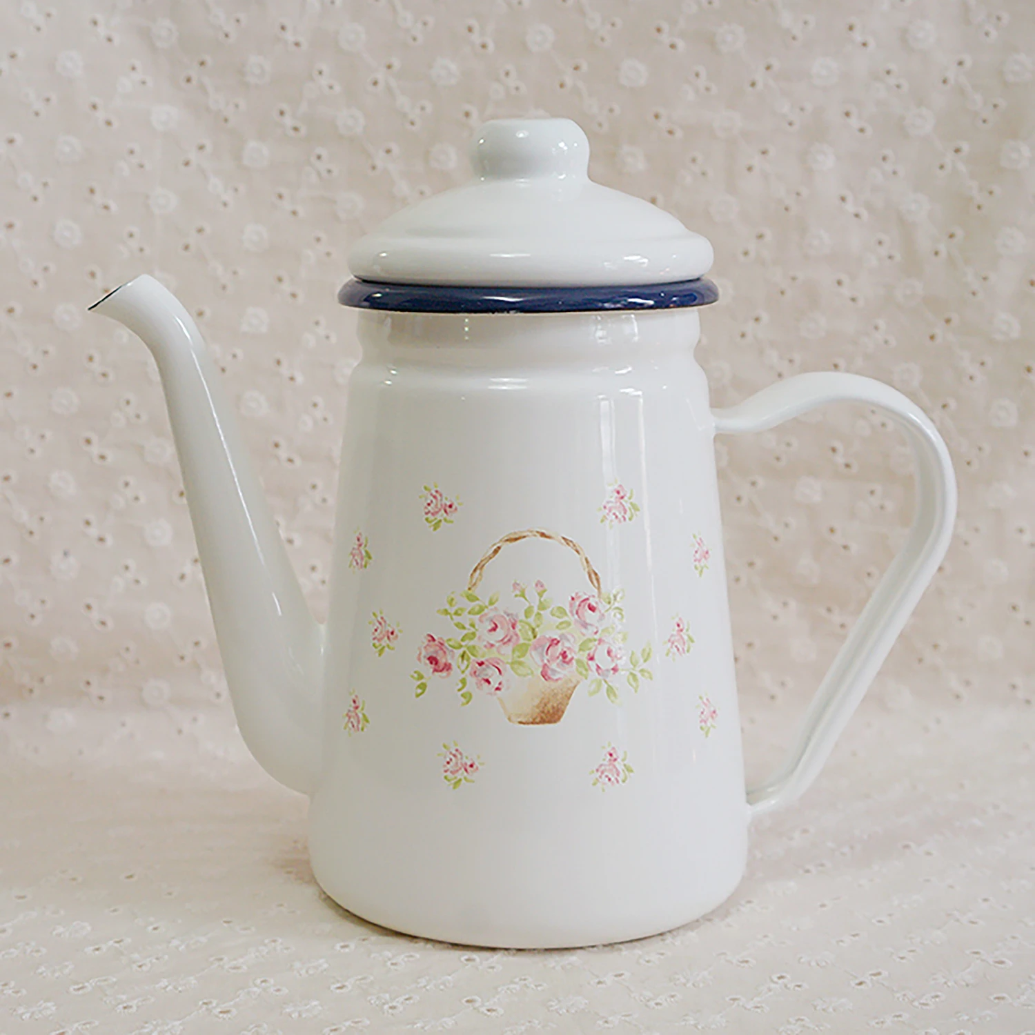 ローズバスケット　コーヒーポット