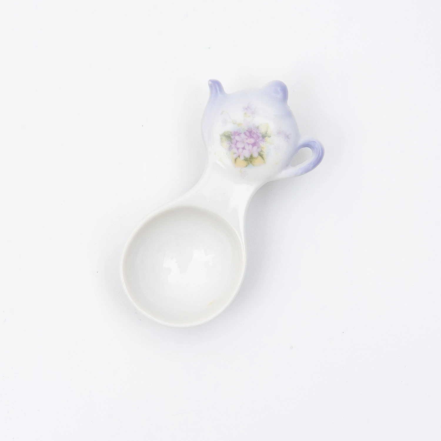 スミレ　ティーポット型茶さじ