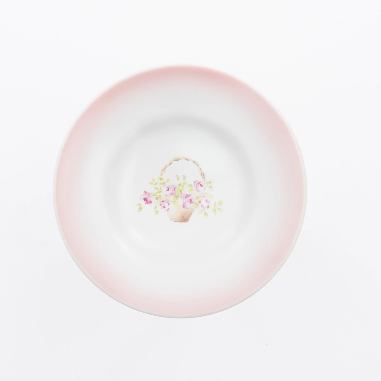 ローズバスケット　しょうゆ皿