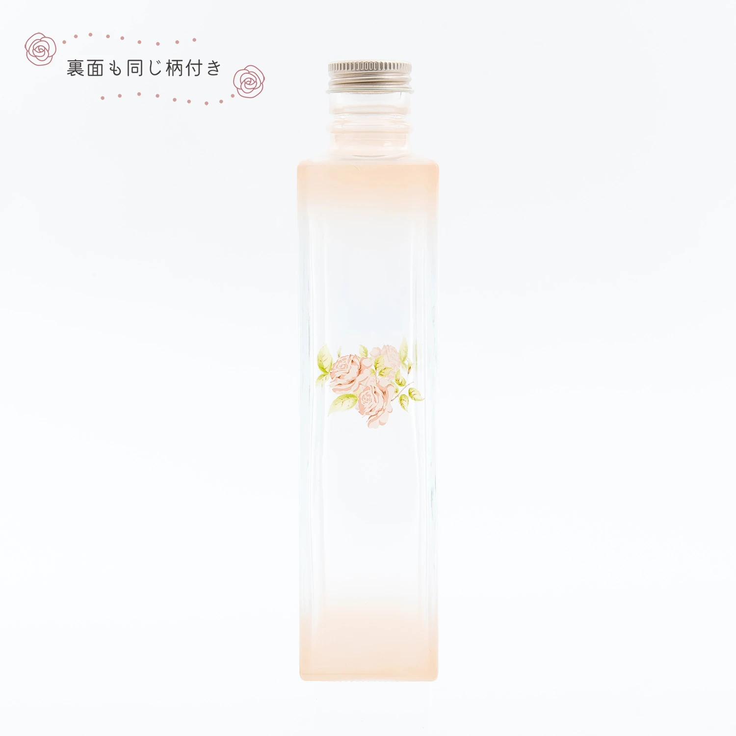 ダイアナローズ スクエアガラスボトル326ml | ダイアナローズ | imane