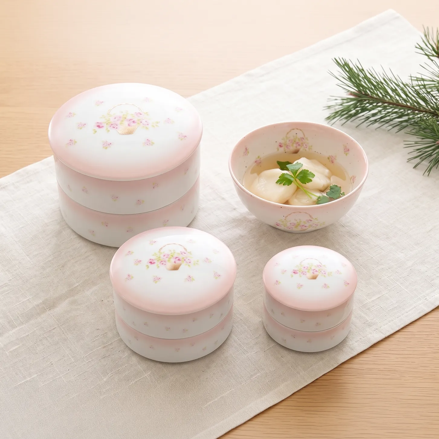 ローズバスケット 祝い箱S（蓋付き） | 保存容器・水筒 | imane online