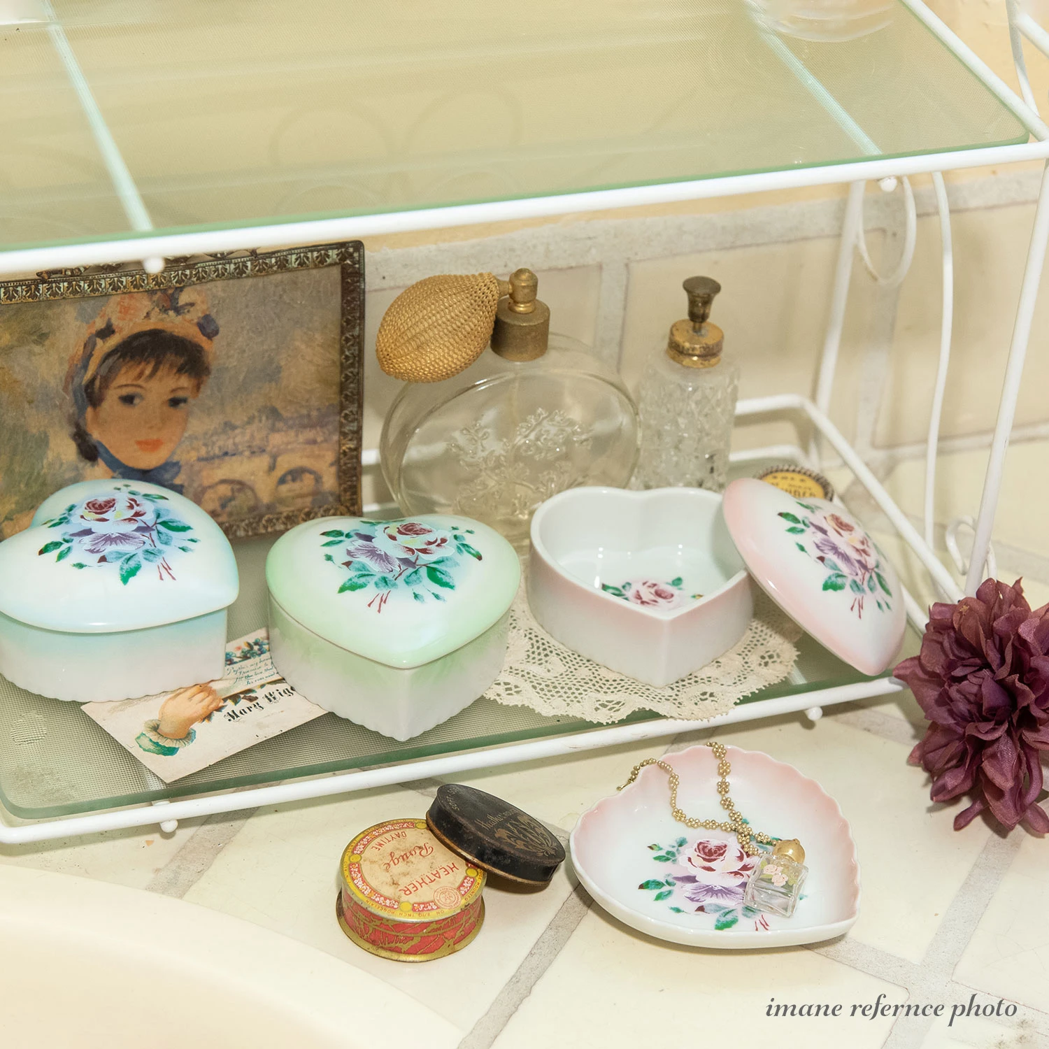 プリンセスローズグリーン ハートケース | プリンセスローズ | imane