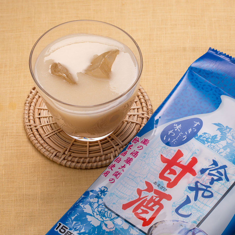 冷やし甘酒 | 夏季限定商品 | 今岡製菓株式会社