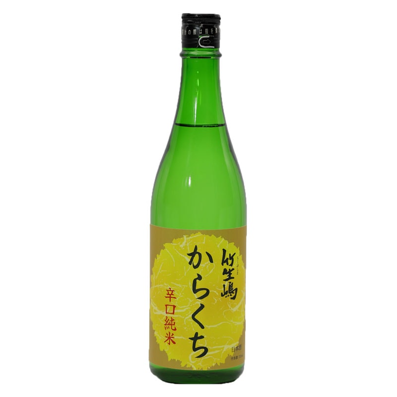 吉田酒造 竹生嶋 からくち 辛口純米 720ml瓶 | 日本酒,純米酒