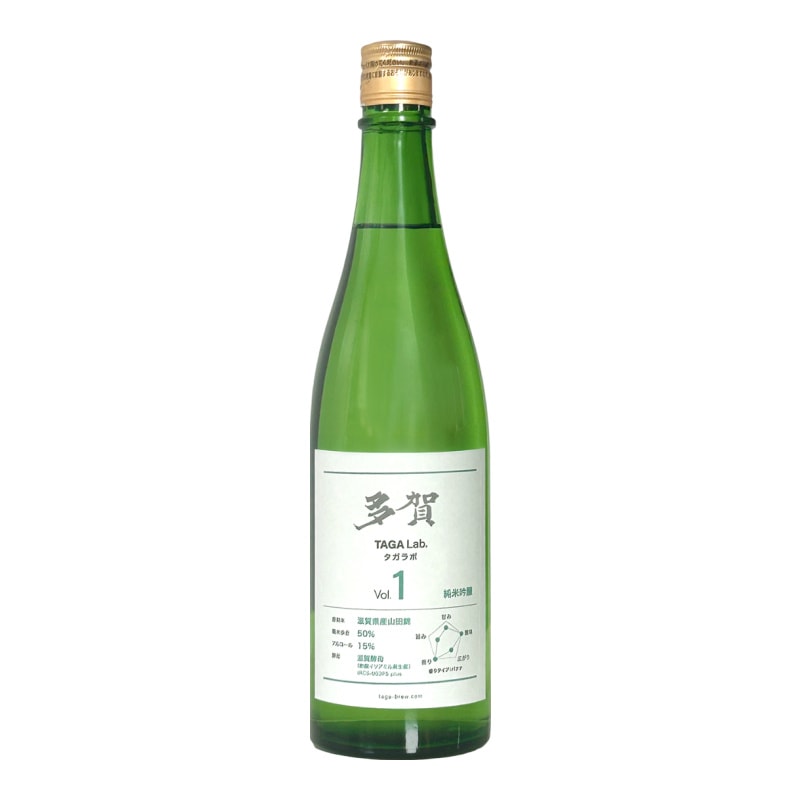 多賀 TAGA Lab.VOL1 純米吟醸 720ml瓶 | 日本酒,純米吟醸酒 | IMASHIGA