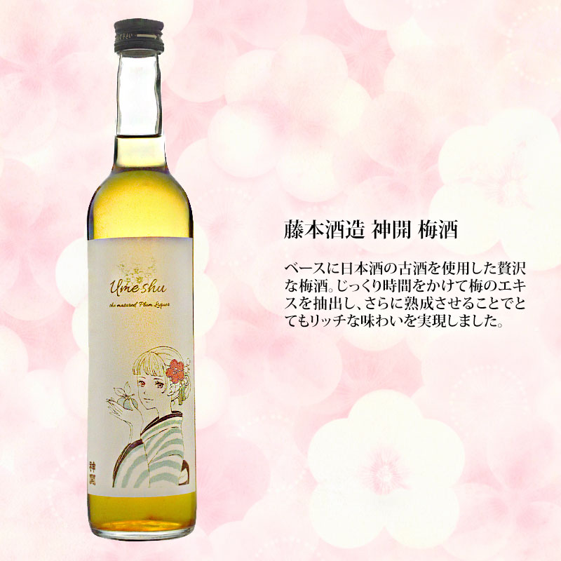 送料無料 滋賀のお酒で作った梅酒飲み比べセット500ml瓶×3本