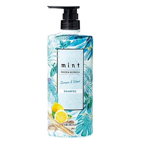 アリミノ　シャンプー　フローズンリフレッシュ  レモン&ウッドの香り。300ml アリミノミントシャンプーフローズンリフレッシュ（レモン＆ウッドの
