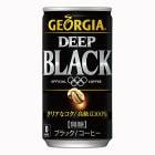 ジョージア ディープブラック 185g缶×30本 コカ・コーラ直送商品以外と 同梱不可 【D】【サイズB】【廃盤】|ソフトドリンク・清涼飲料|軽減税率対象