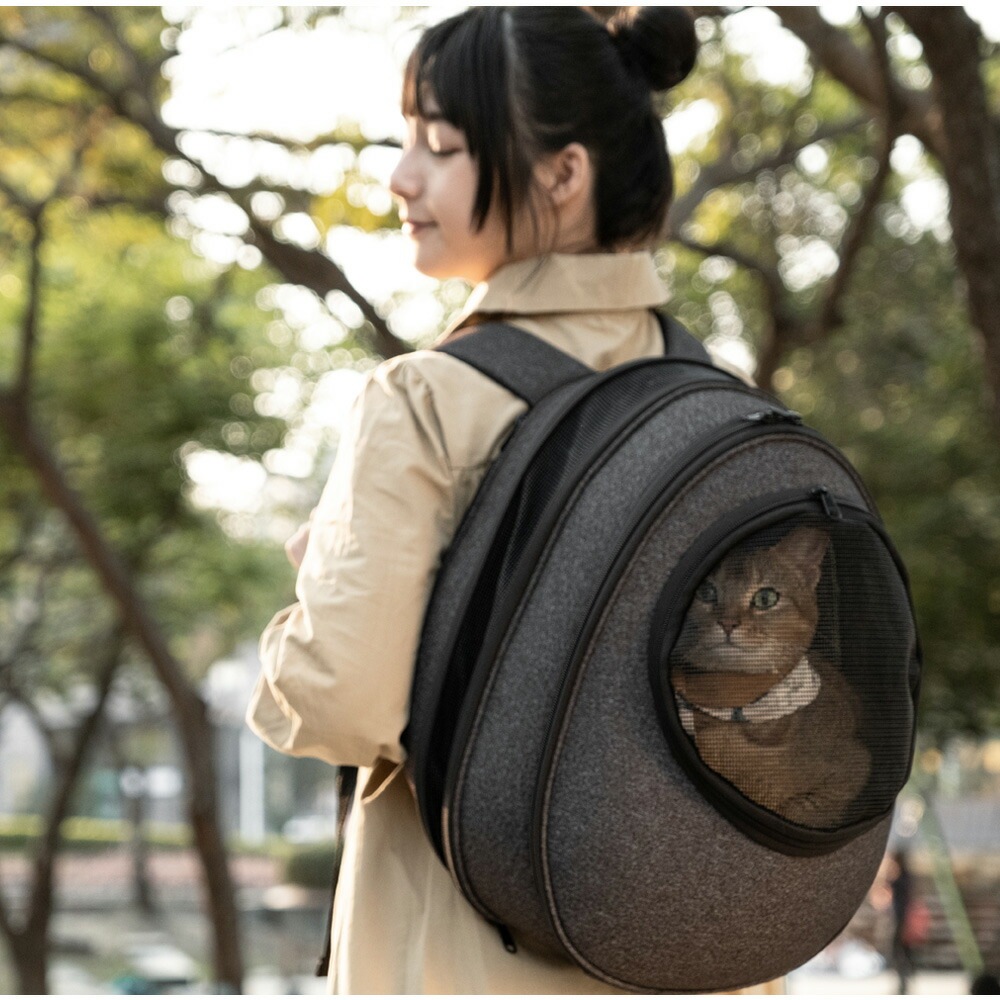 EGGY リュック型猫ハウス キャリーバッグ （メーカー直送）(送料無料